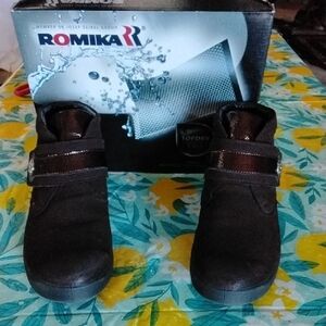 Women's Romika By Josef Seibel Waterproof Boots Size 39 Us 8.5